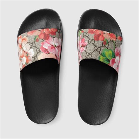 gucci bloom slides